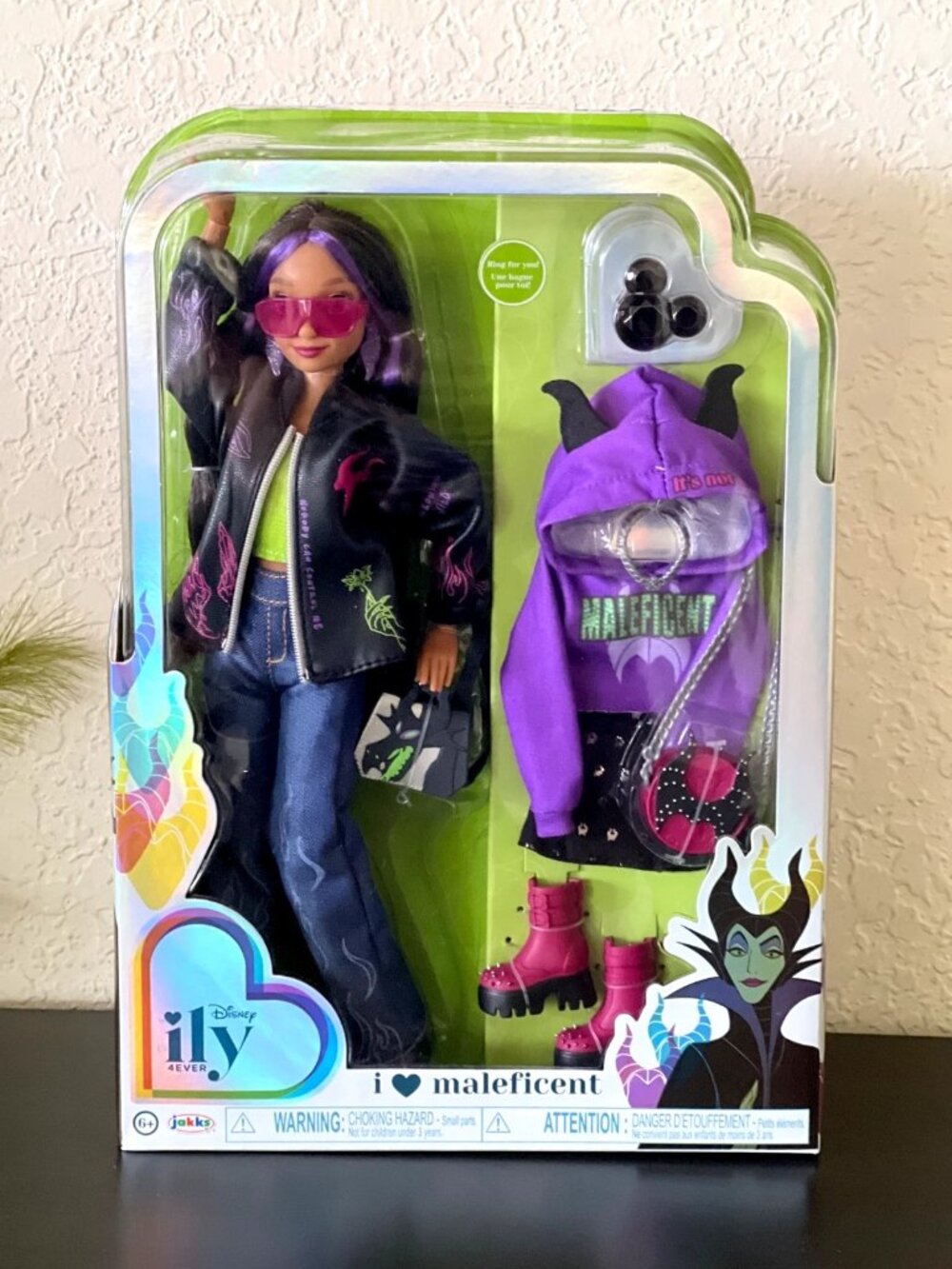 Disney ily 4Ever I Love Maleficent Deluxe Fashion Doll New & Sealed
